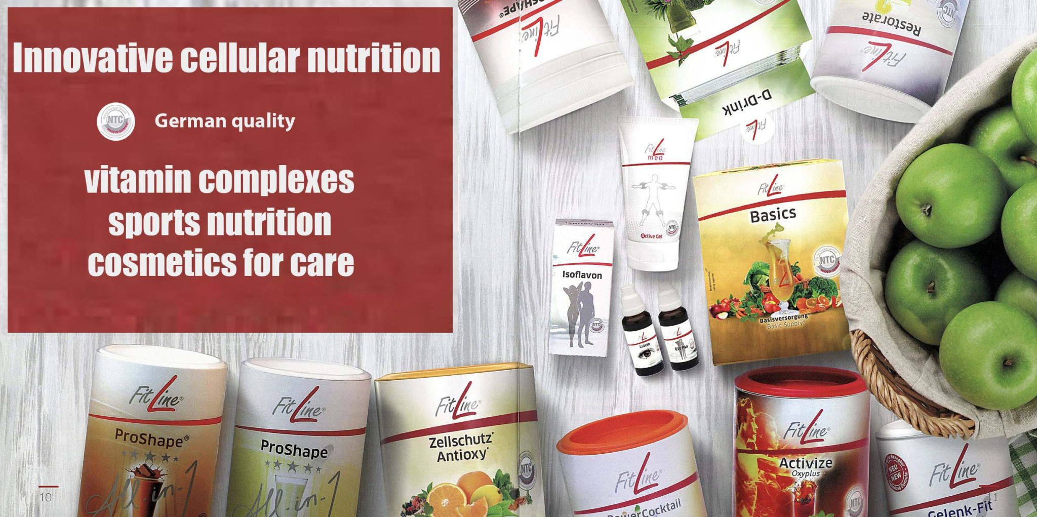 Innovative cellular nutrition Fitline