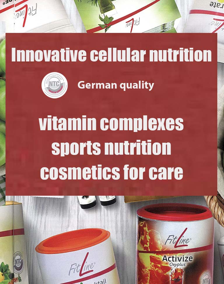 Innovative cellular nutrition Fitline